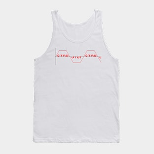 Stop Sine Tank Top